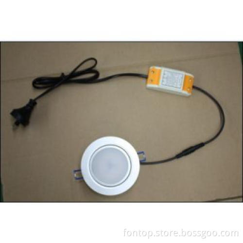 dimmable led ceiling downlight 12w with Australian plug and wire